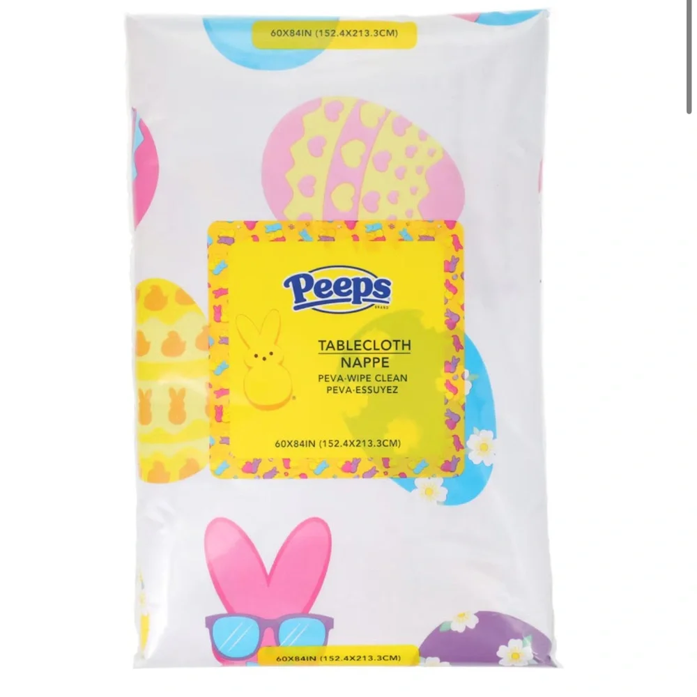 Target Peeps Easter Tablecloth - Multicolor